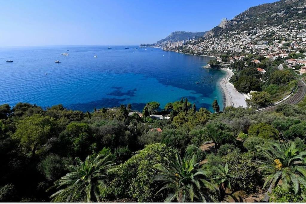 Grand Bleu, Appartamento Vista Mare E Monaco Roquebrune-Cap-Martin Luaran gambar
