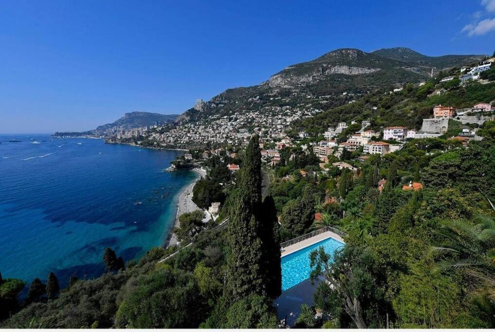 Grand Bleu, Appartamento Vista Mare E Monaco Roquebrune-Cap-Martin Luaran gambar