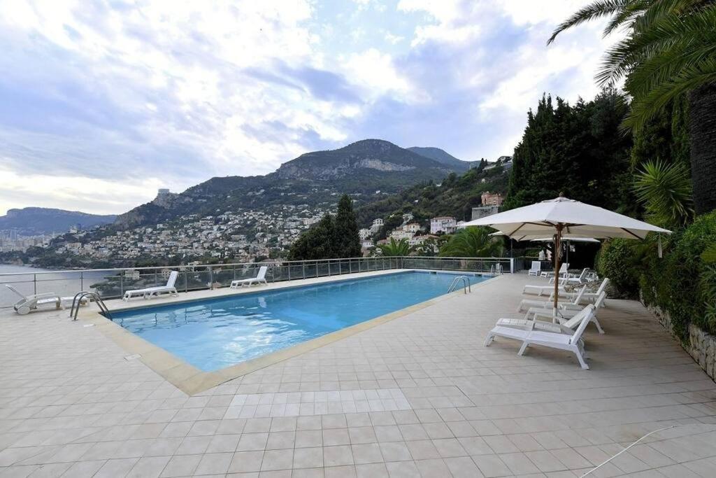 Grand Bleu, Appartamento Vista Mare E Monaco Roquebrune-Cap-Martin Luaran gambar