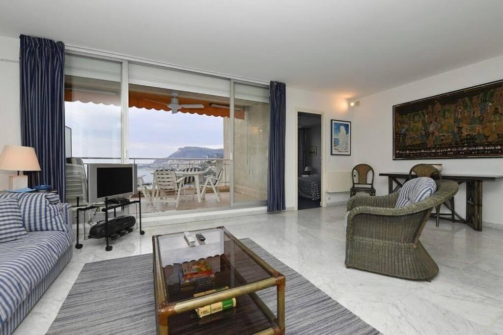 Grand Bleu, Appartamento Vista Mare E Monaco Roquebrune-Cap-Martin Luaran gambar