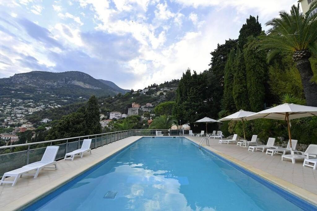 Grand Bleu, Appartamento Vista Mare E Monaco Roquebrune-Cap-Martin Luaran gambar