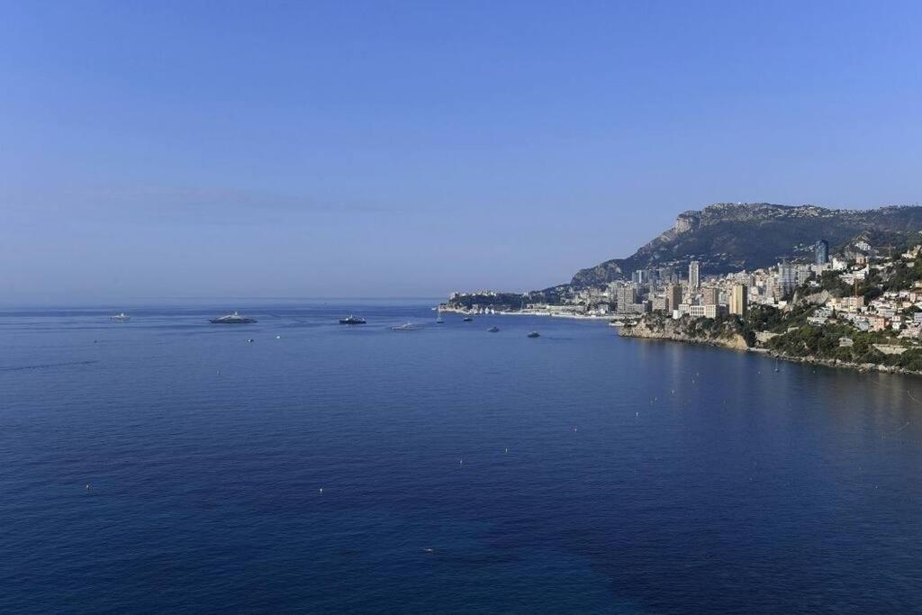 Grand Bleu, Appartamento Vista Mare E Monaco Roquebrune-Cap-Martin Luaran gambar