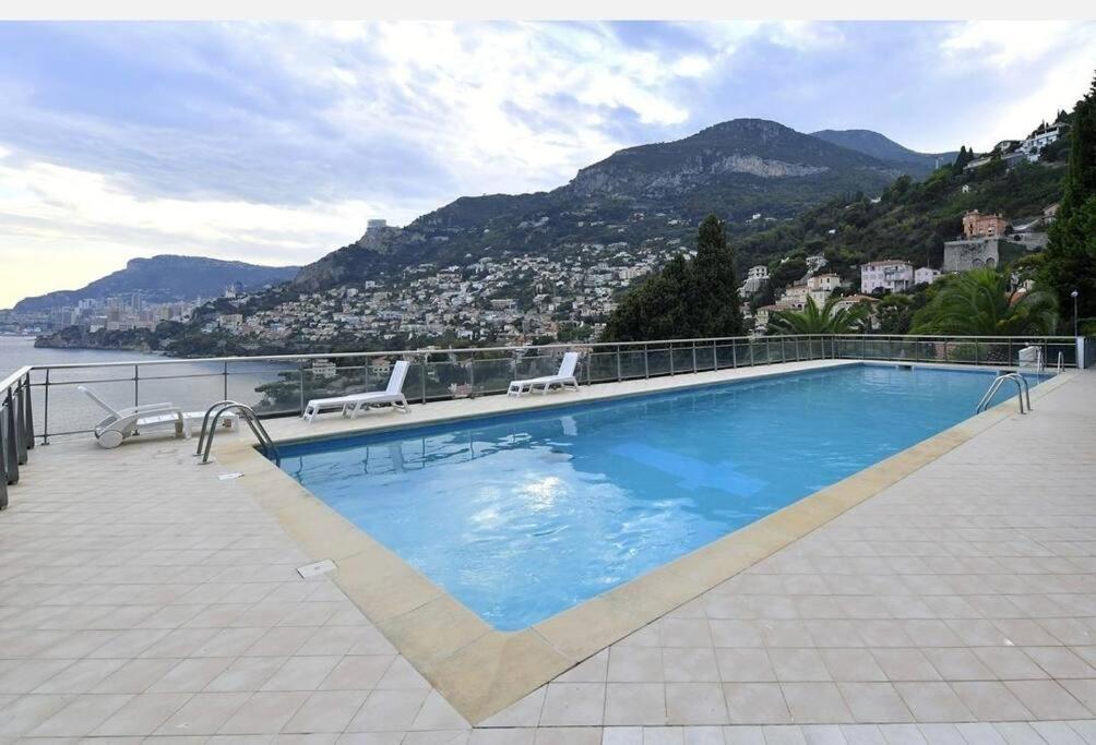 Grand Bleu, Appartamento Vista Mare E Monaco Roquebrune-Cap-Martin Luaran gambar